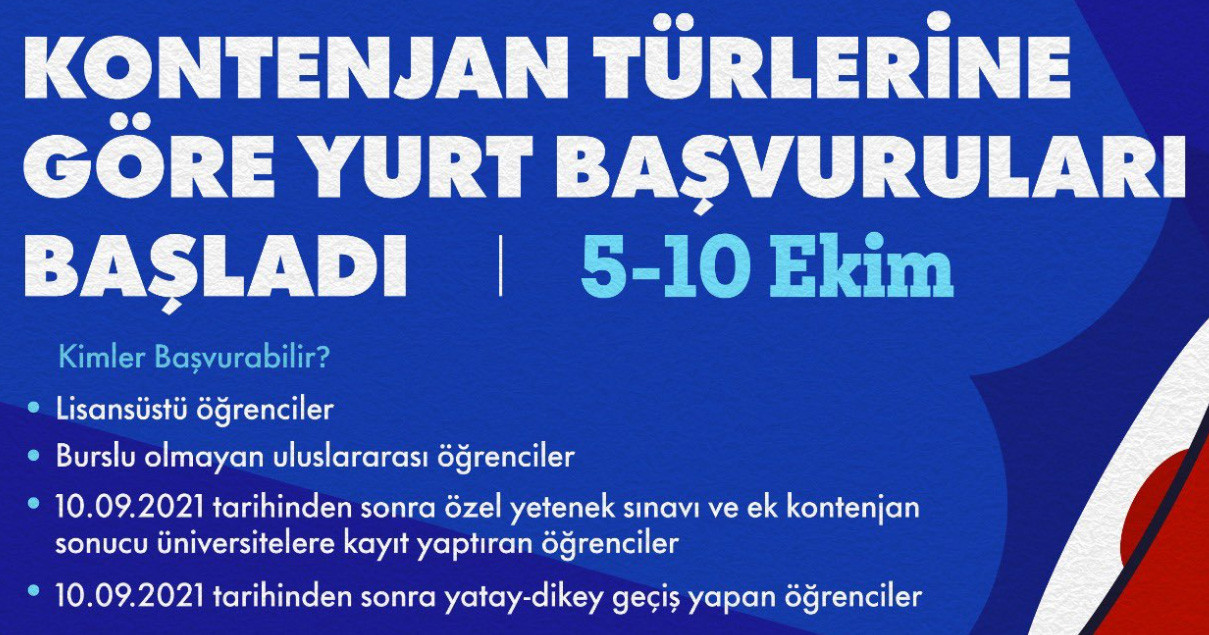 KYK YURT EK TERCİH BAŞVURUSUNU KİMLER YAPABİLİR KYK YURT EK TERCİH BAŞVURUSUNU KİMLER YAPABİLİR