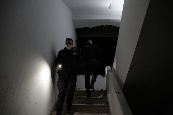 Beyoğlunda Reza Zarrabın el konulan binasına dadanan hırsızlara akşam baskını