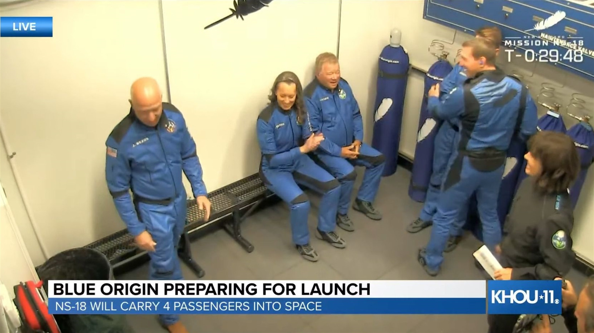 Kaptan Kirk uzayda Dizi gerçek oldu