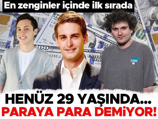 Henüz 29 yaşında... Paraya para demiyor En zenginler içinde ilk sırada