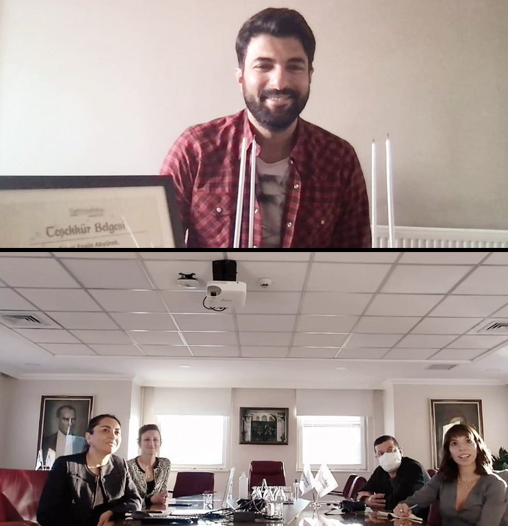 Sevenlerinden anlamlı hediye Sevenlerinden anlamlı hediye