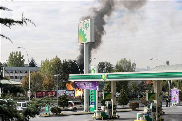 Son dakika: Ankarada Maden Tetkik ve Arama (MTA) yerleşkesinde patlama