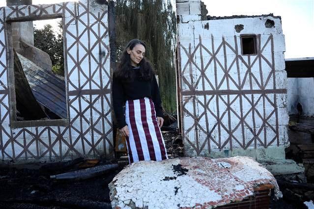 Çevreci ressamın evindeki yangınla ilgili itfaiye raporu çıktı