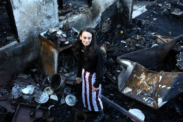 Çevreci ressamın evindeki yangınla ilgili itfaiye raporu çıktı