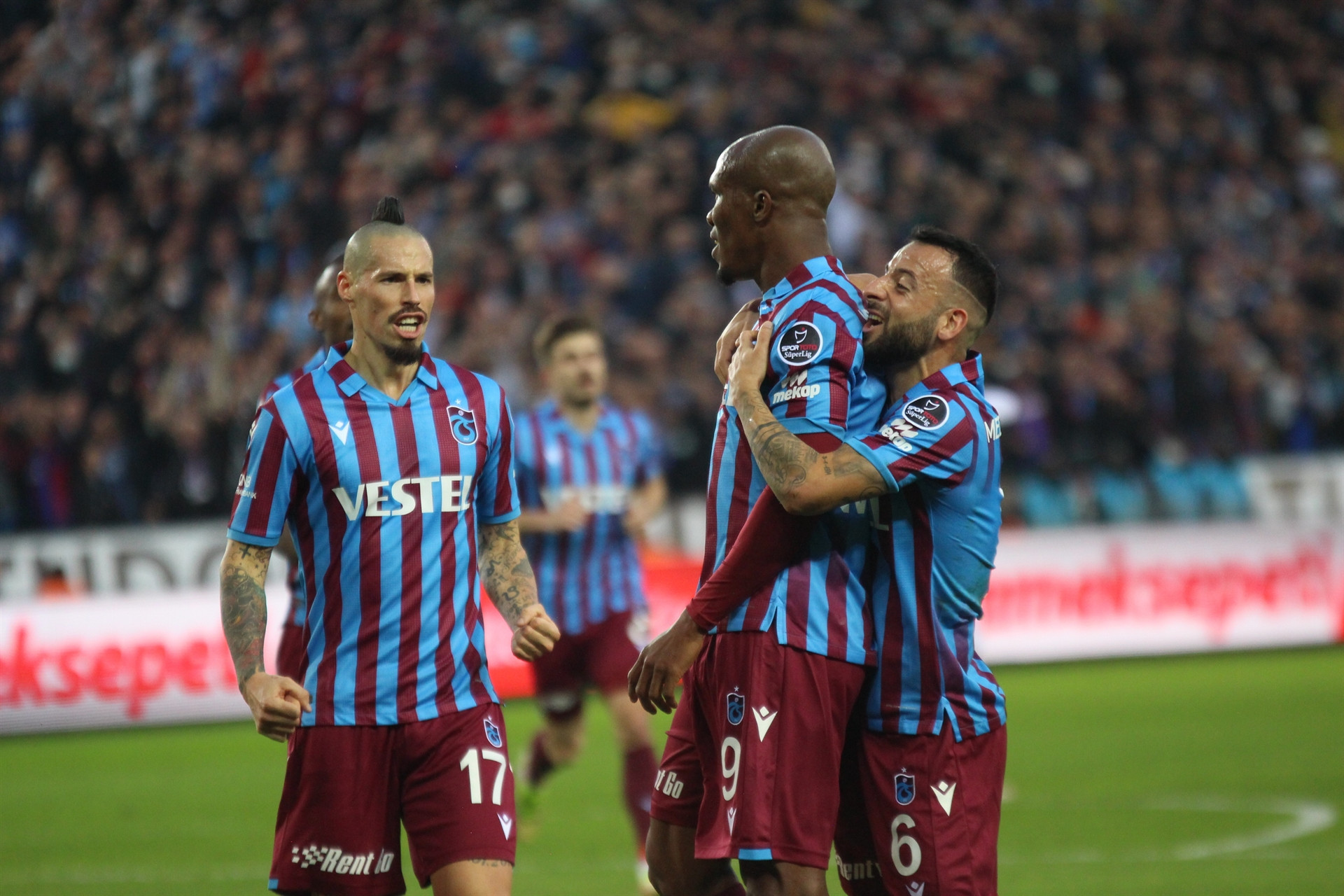 Trabzonspor - Adana Demirspor maçından fotoğraflar