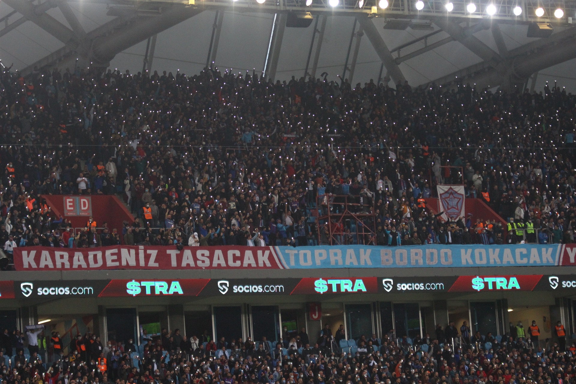 Trabzonspor - Adana Demirspor maçından fotoğraflar