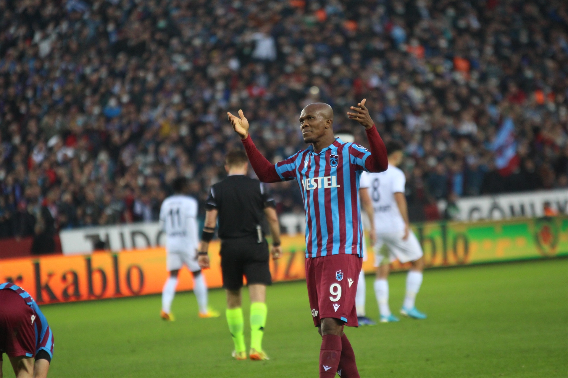 Trabzonspor - Adana Demirspor maçından fotoğraflar