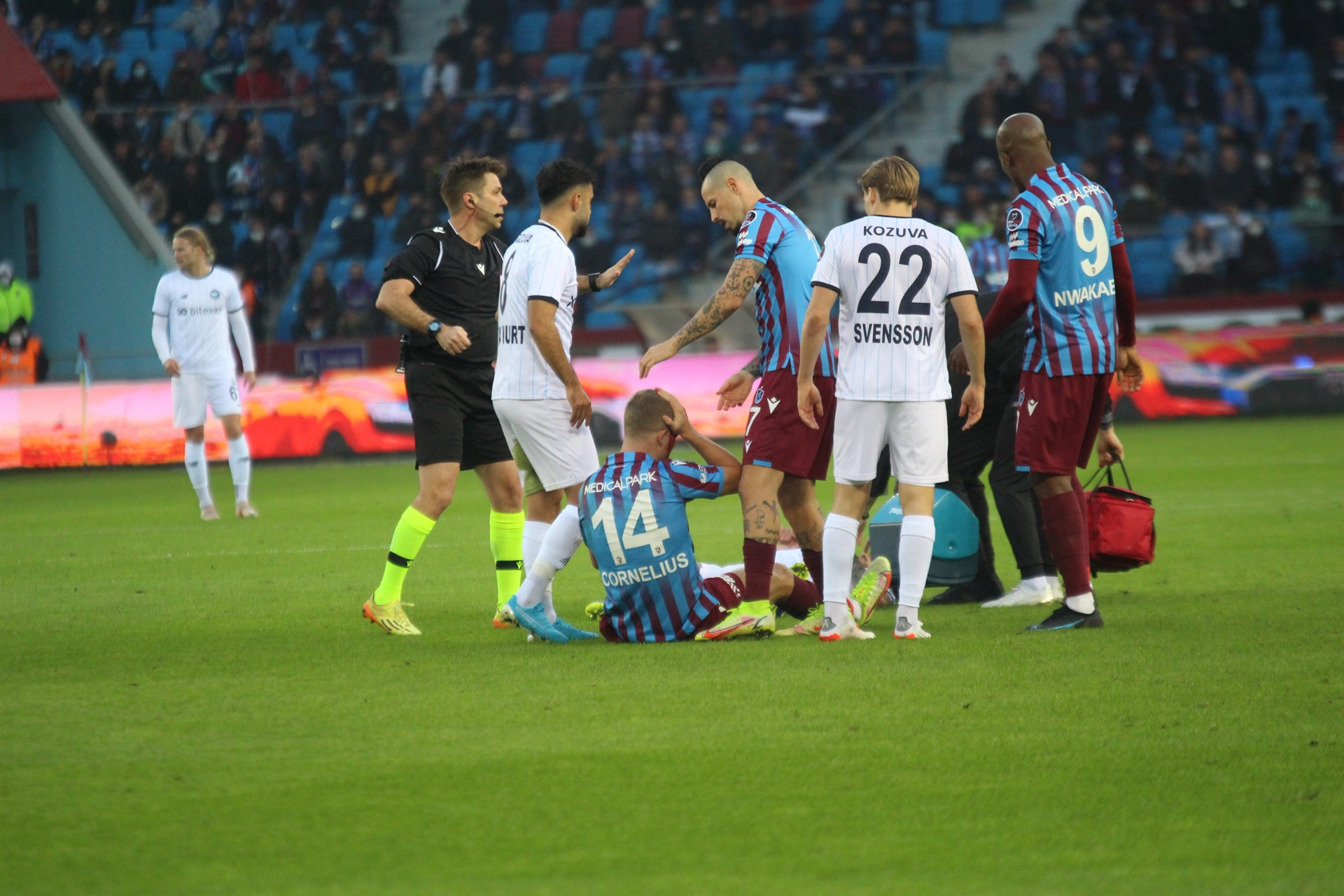 Trabzonspor - Adana Demirspor maçından fotoğraflar