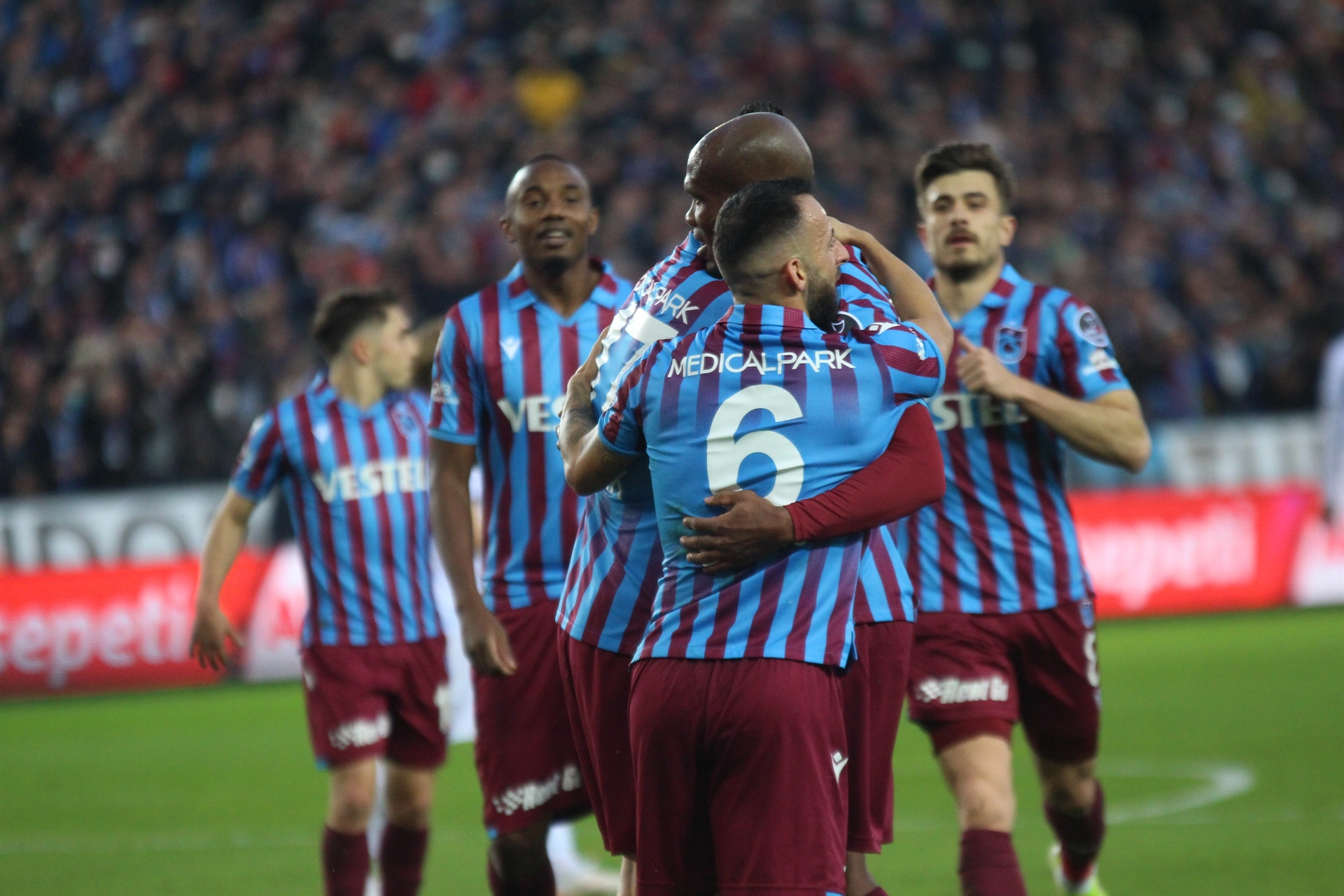 Trabzonspor - Adana Demirspor maçından fotoğraflar