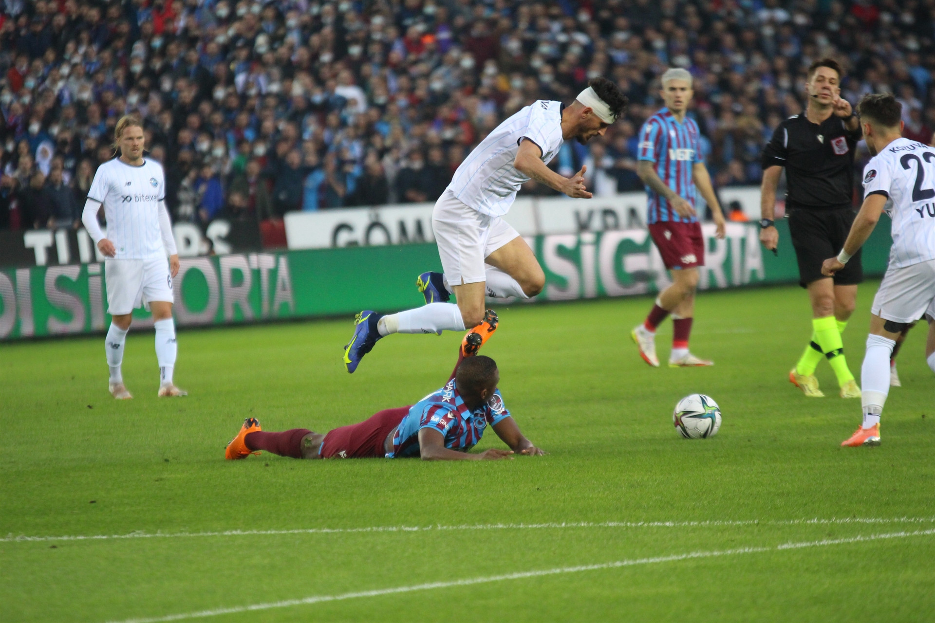 Trabzonspor - Adana Demirspor maçından fotoğraflar