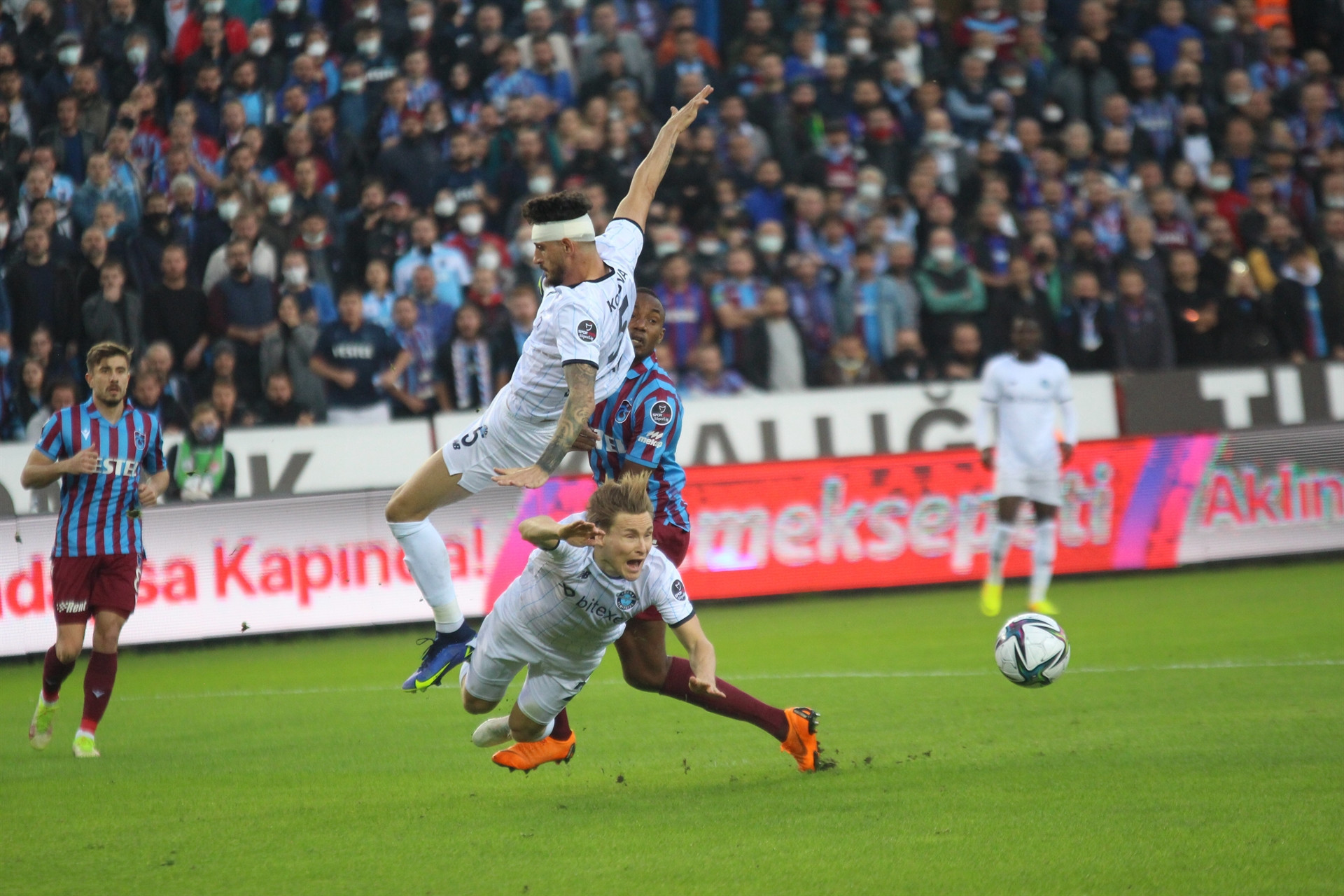 Trabzonspor - Adana Demirspor maçından fotoğraflar