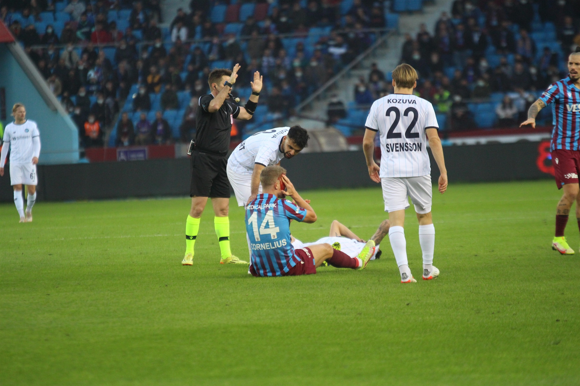Trabzonspor - Adana Demirspor maçından fotoğraflar