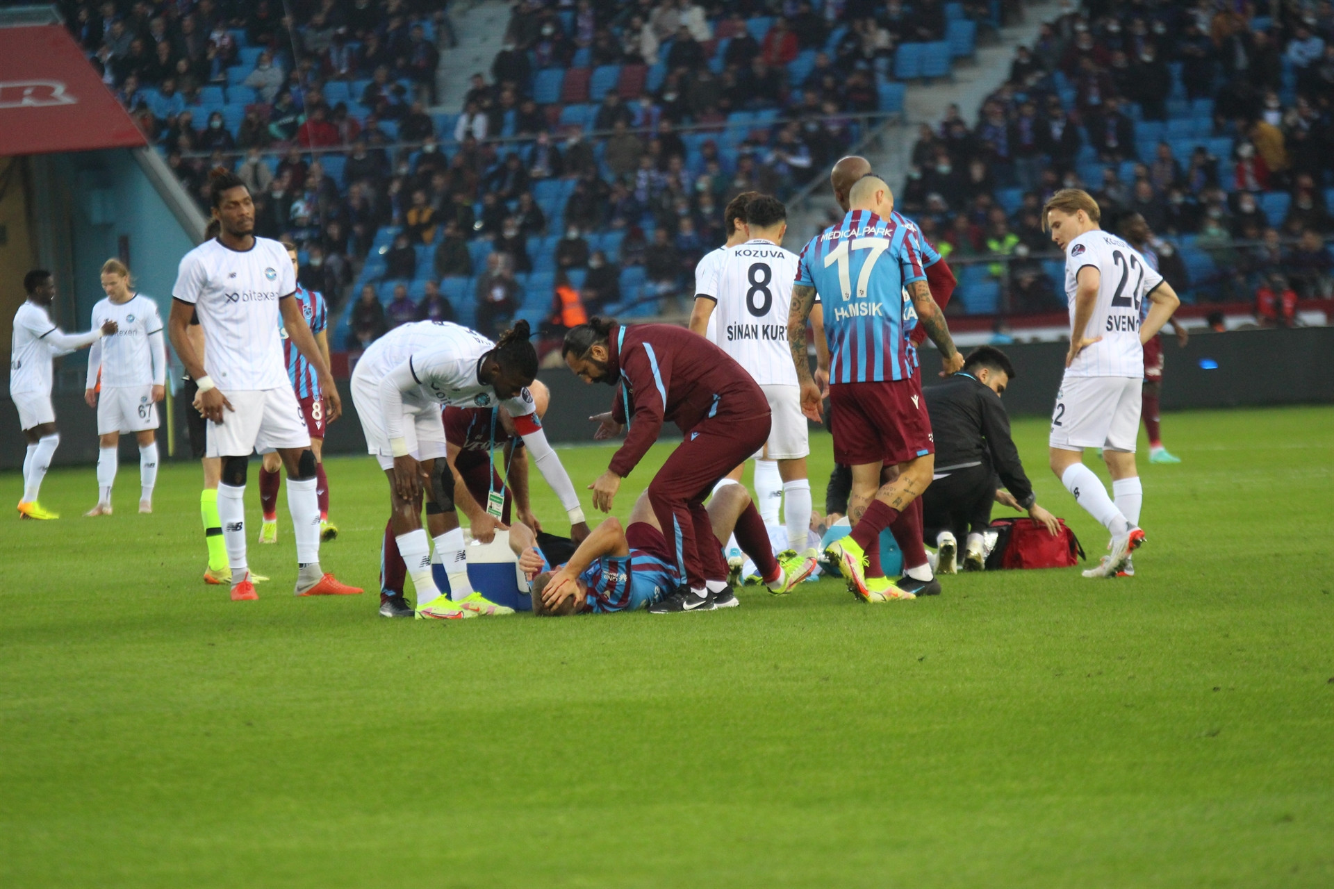 Trabzonspor - Adana Demirspor maçından fotoğraflar