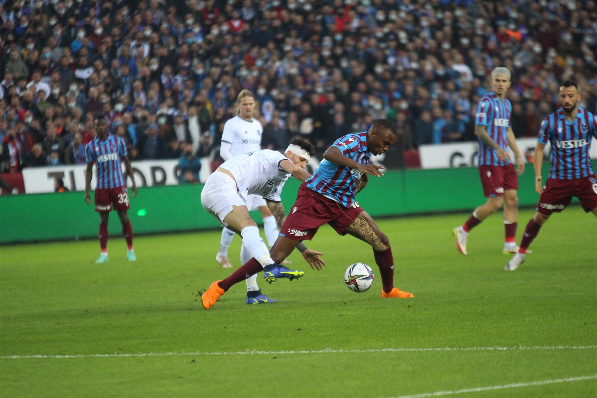 Trabzonspor - Adana Demirspor maçından fotoğraflar