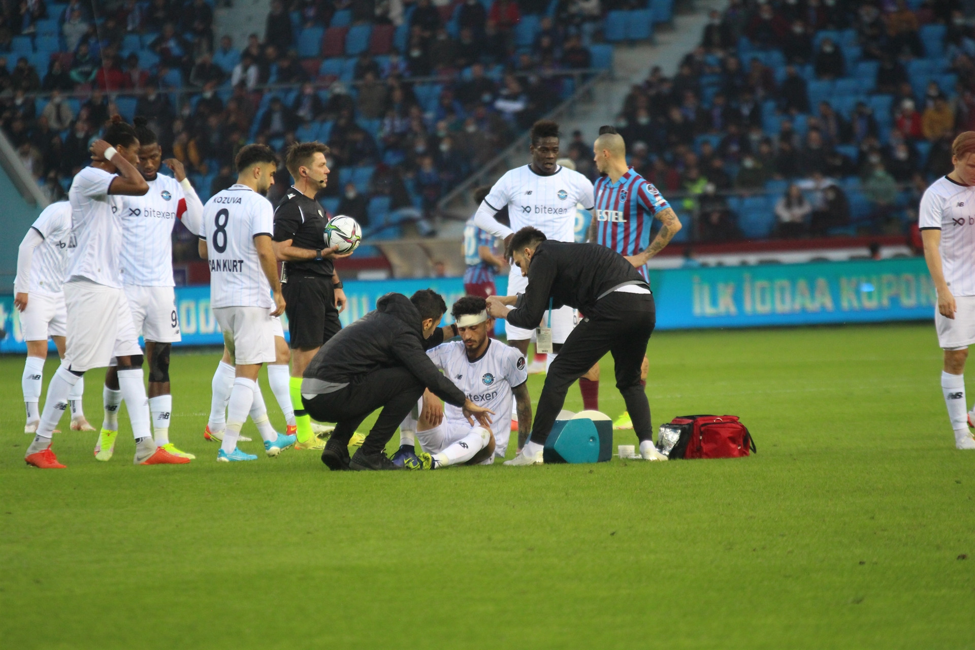 Trabzonspor - Adana Demirspor maçından fotoğraflar