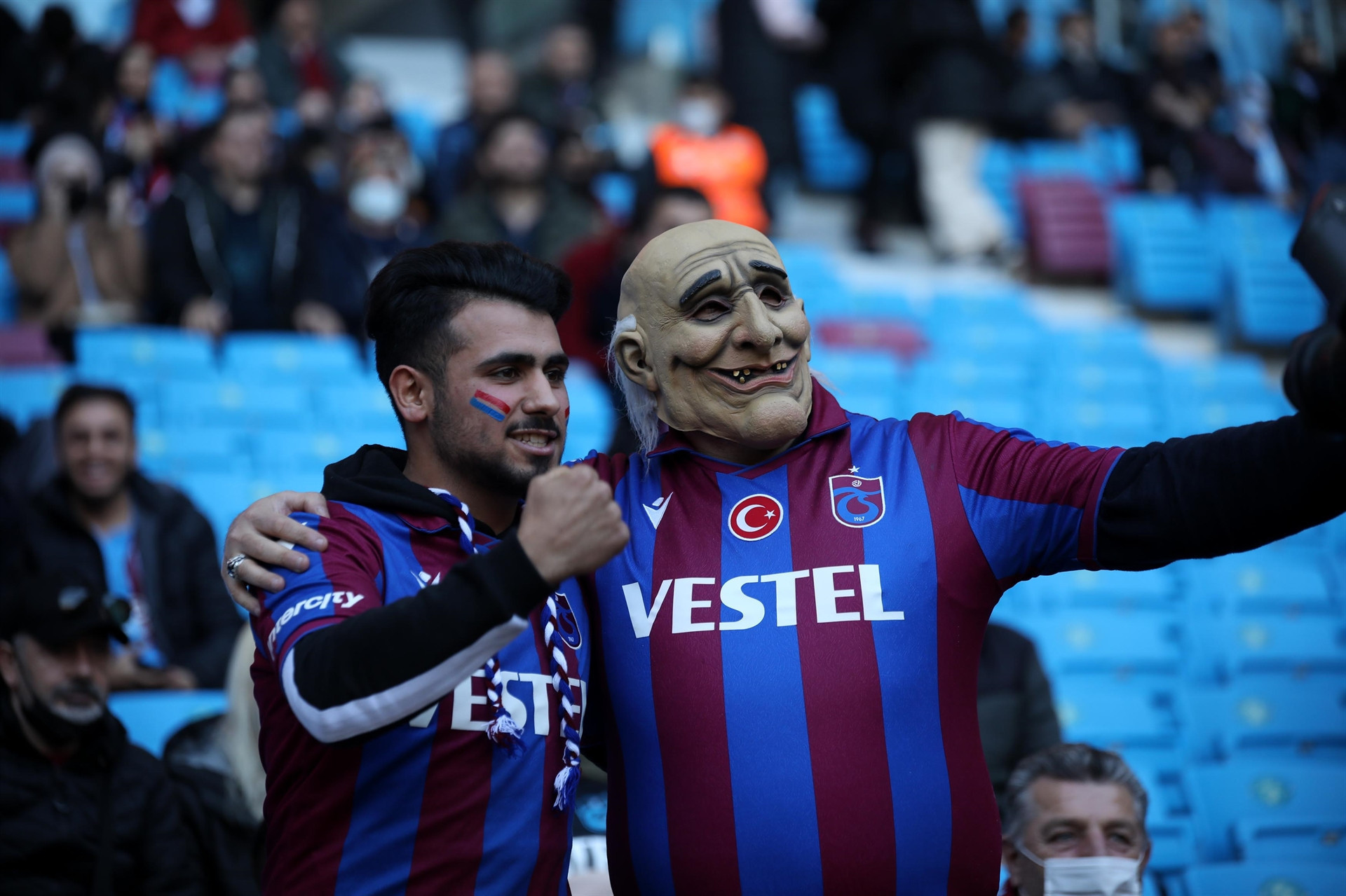 Trabzonspor - Adana Demirspor maçından fotoğraflar