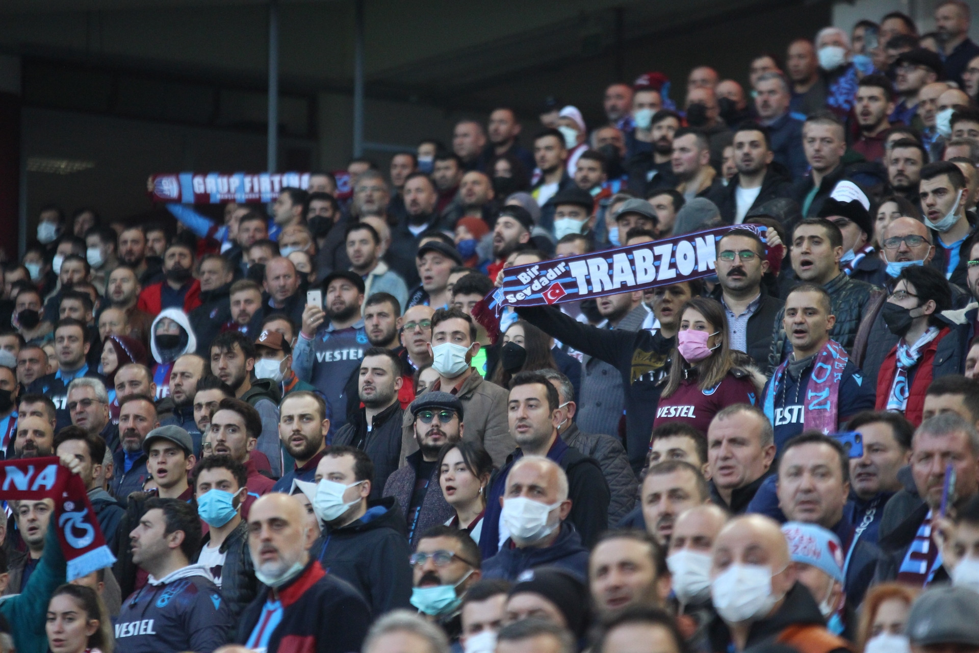 Trabzonspor - Adana Demirspor maçından fotoğraflar