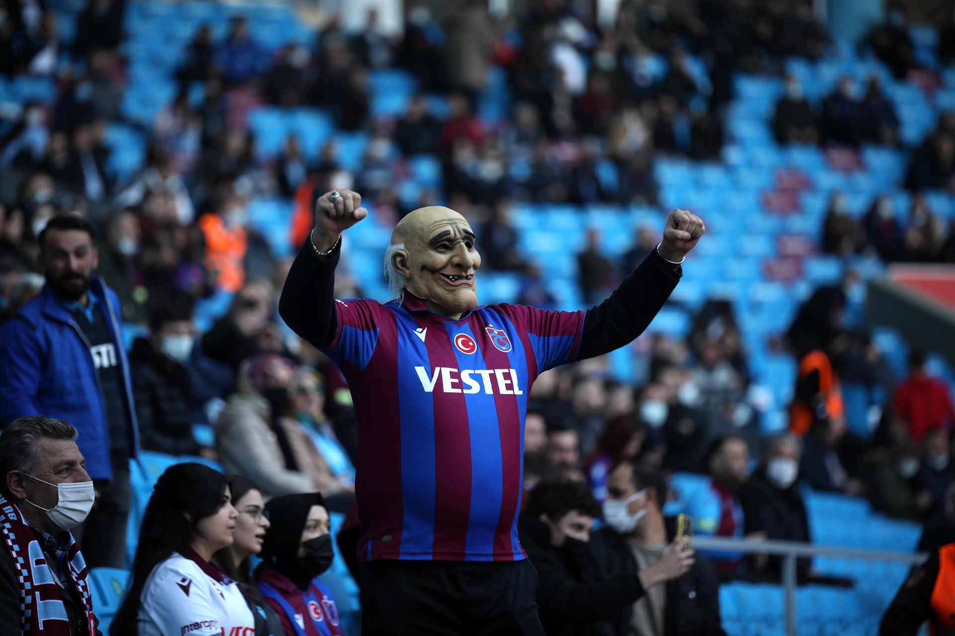 Trabzonspor - Adana Demirspor maçından fotoğraflar