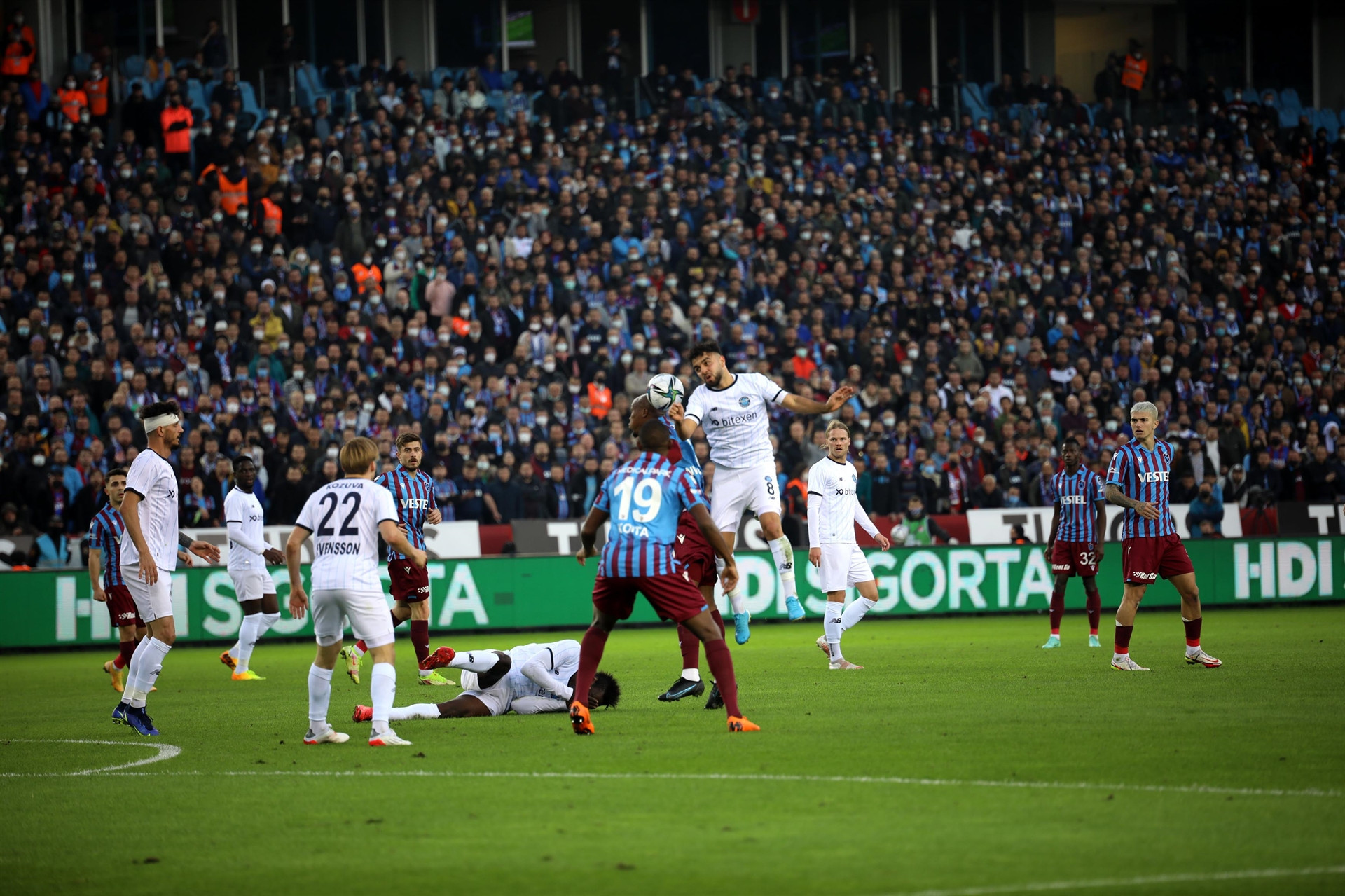 Trabzonspor - Adana Demirspor maçından fotoğraflar