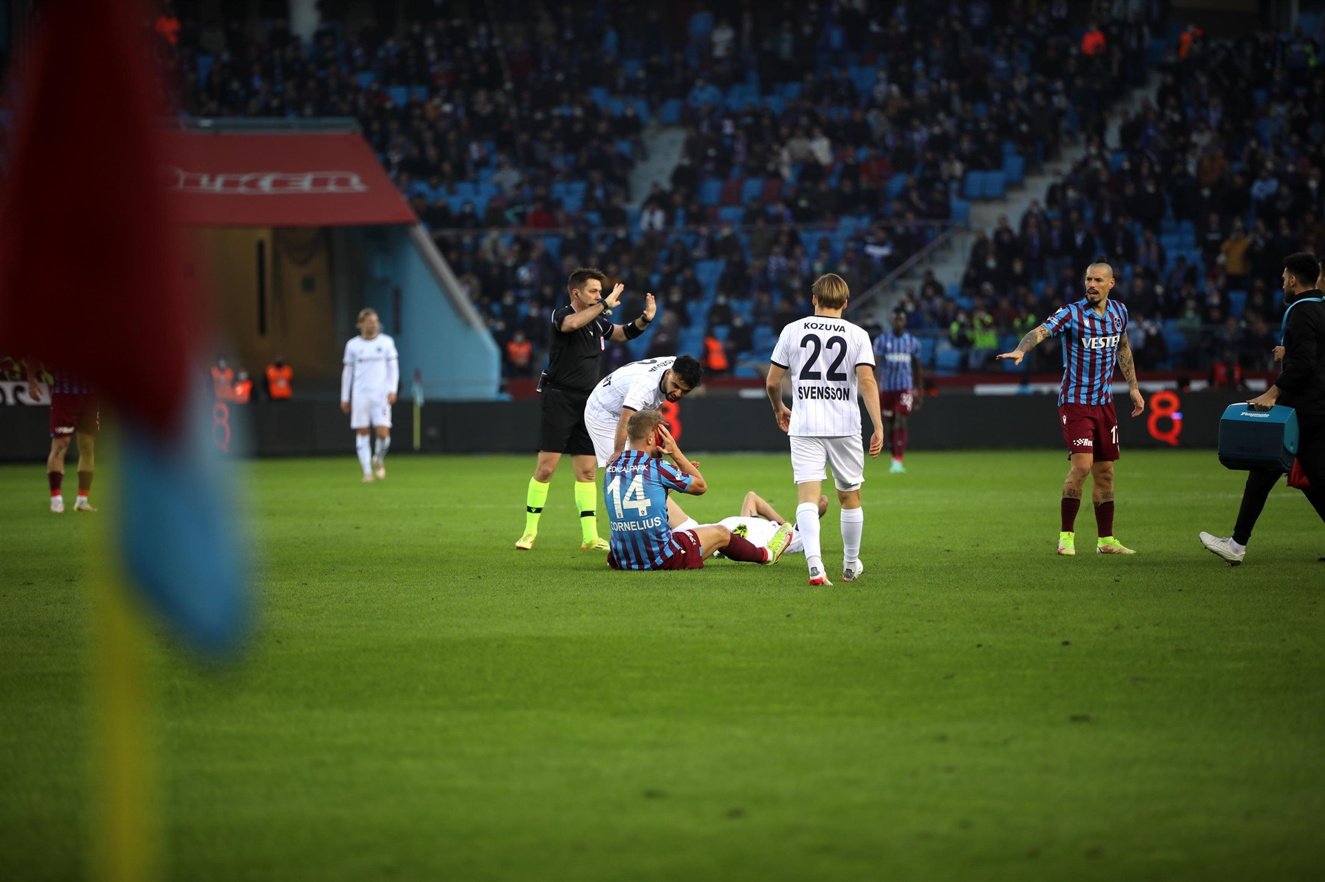 Trabzonspor - Adana Demirspor maçından fotoğraflar
