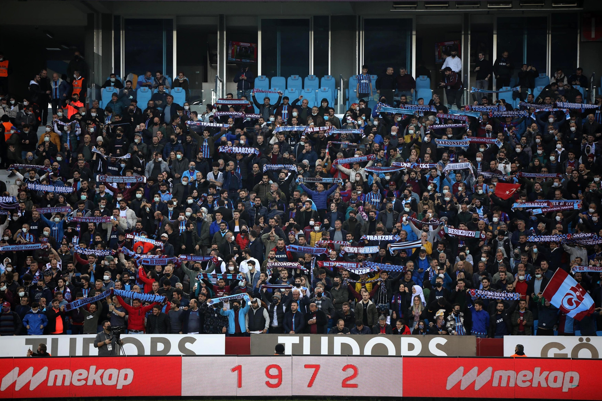 Trabzonspor - Adana Demirspor maçından fotoğraflar