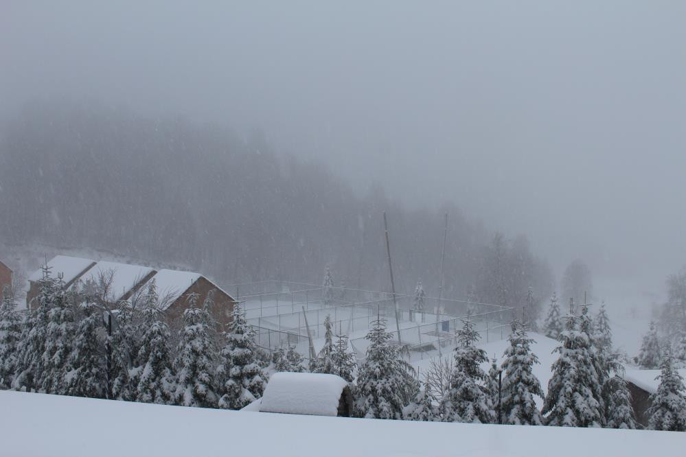 KARTEPEDE YOĞUN KAR YAĞIŞI