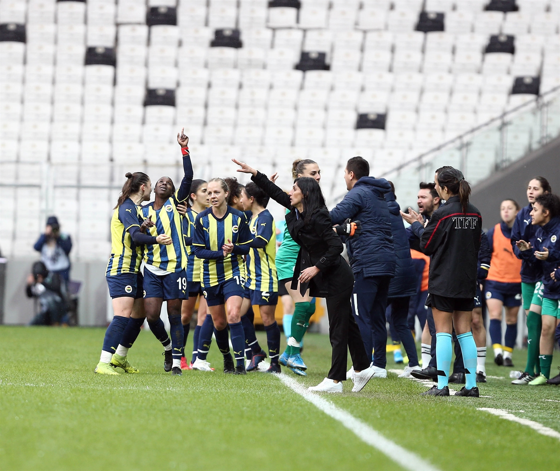 Beşiktaş Vodafone - Fenerbahçe maçından fotoğraflar