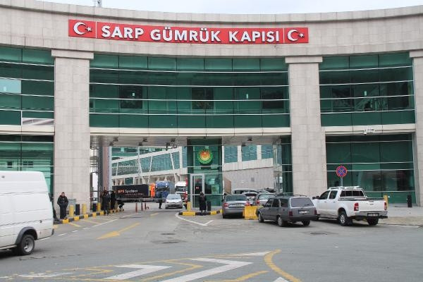 Sarp Sınır Kapısında 29 kilometrelik TIR kuyruğu