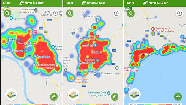 VAKA SAYISI KIRKLARELİ VE EDİRNEDE ARTTI, TEKİRDAĞDA DÜŞTÜ