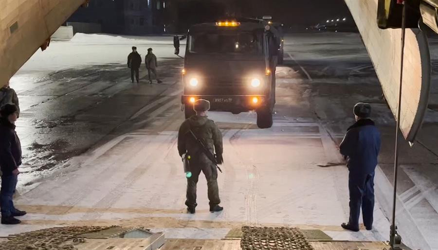 Son dakika... Kazakistandaki çatışmalardan yeni görüntüler