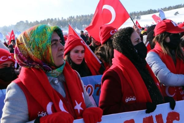 Sarıkamış Şehitleri, 107nci yılda binlerce kişinin katıldığı yürüyüşle anıldı