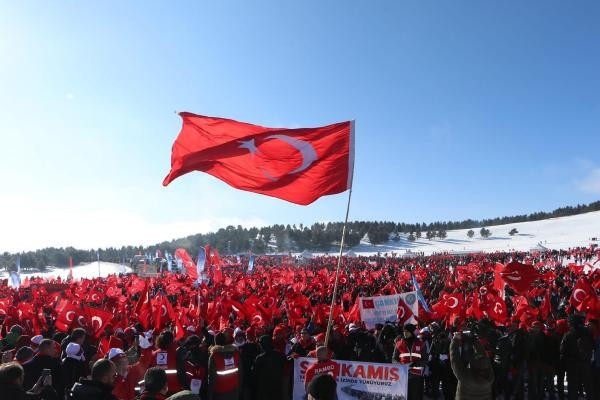 Sarıkamış Şehitleri, 107nci yılda binlerce kişinin katıldığı yürüyüşle anıldı