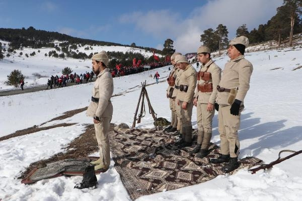 Sarıkamış Şehitleri, 107nci yılda binlerce kişinin katıldığı yürüyüşle anıldı