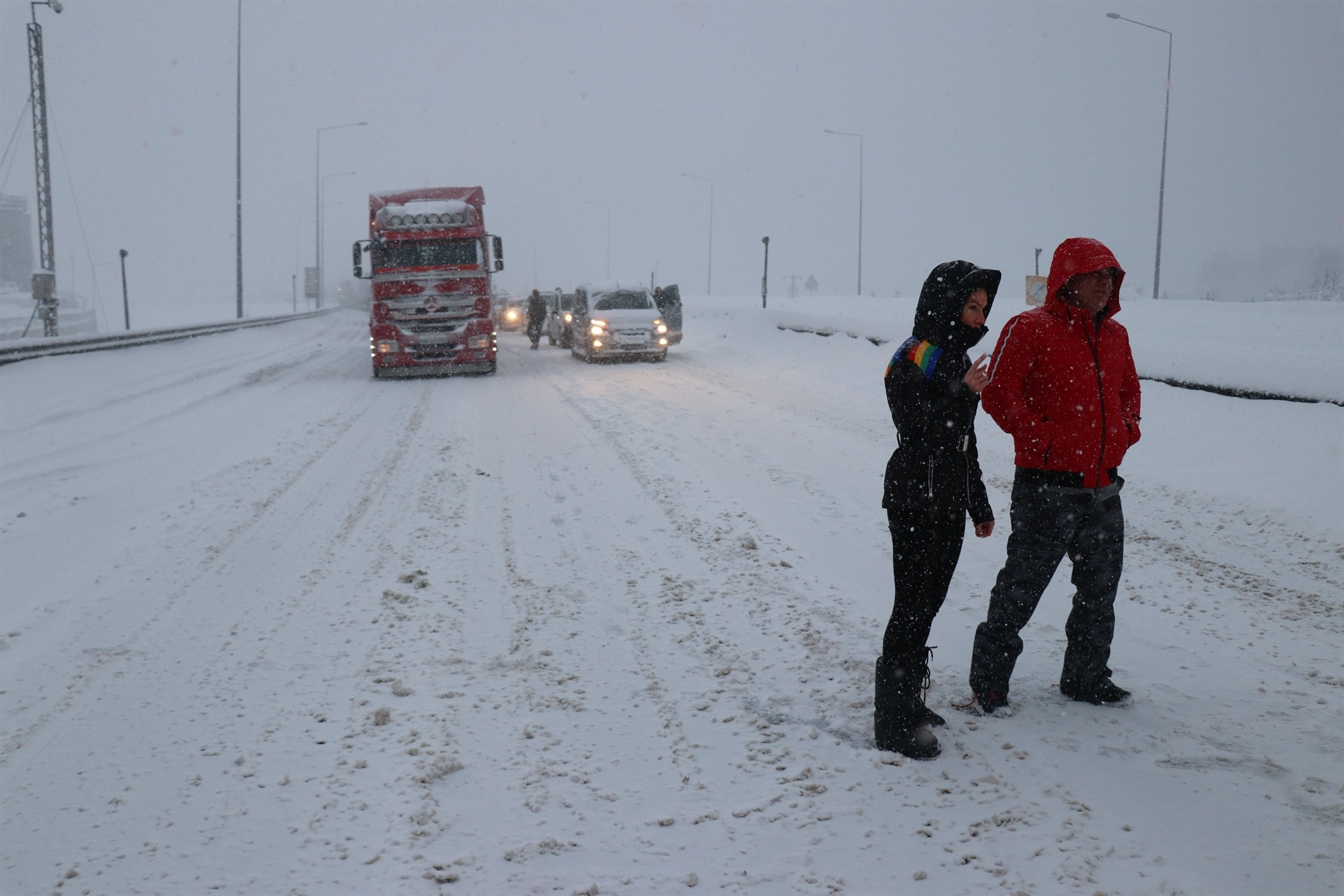 TEM’de trafik Bolu Tüneli’nden Düzce’ye ulaştı