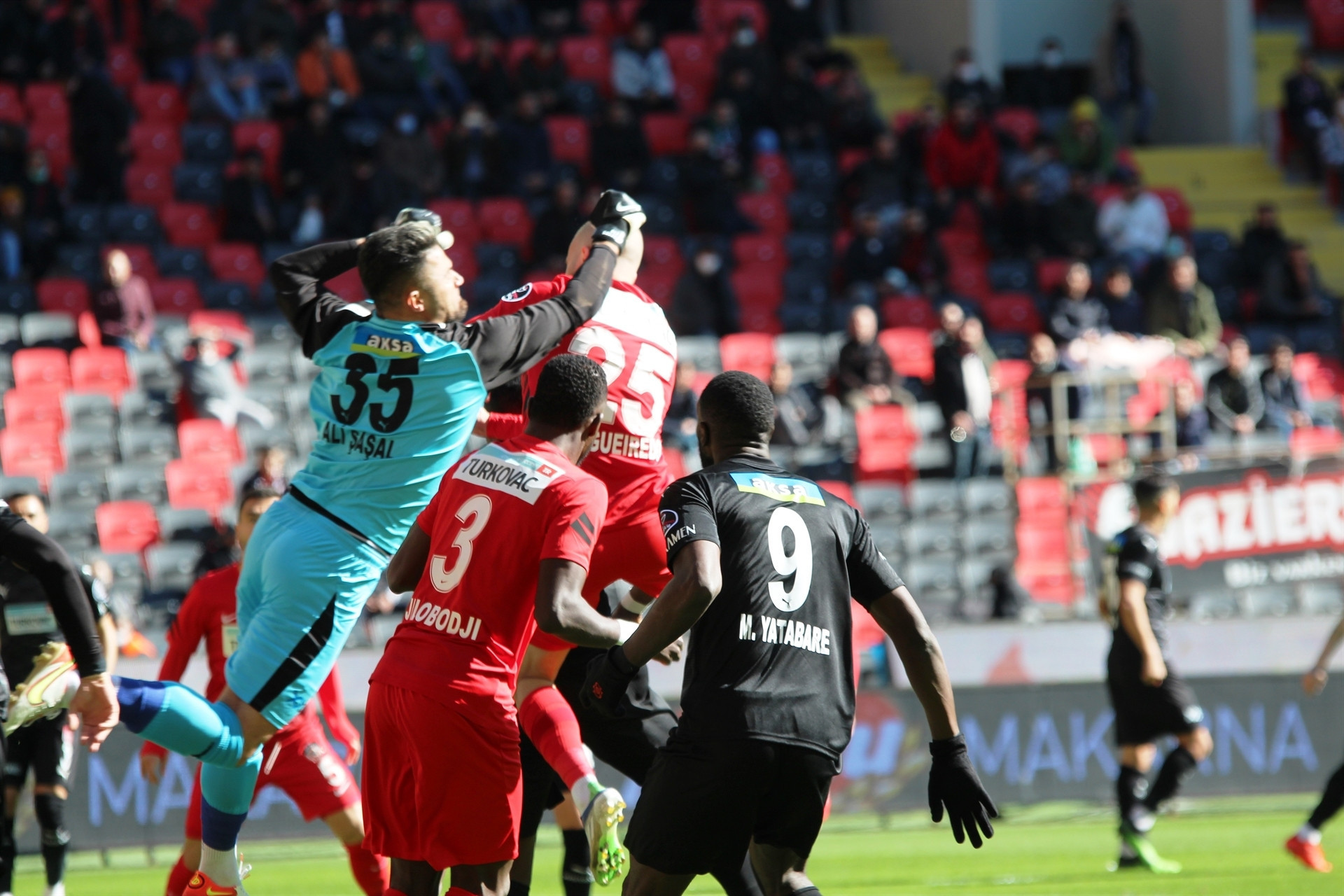 Gaziantep FK - Sivasspor maçından fotoğraflar