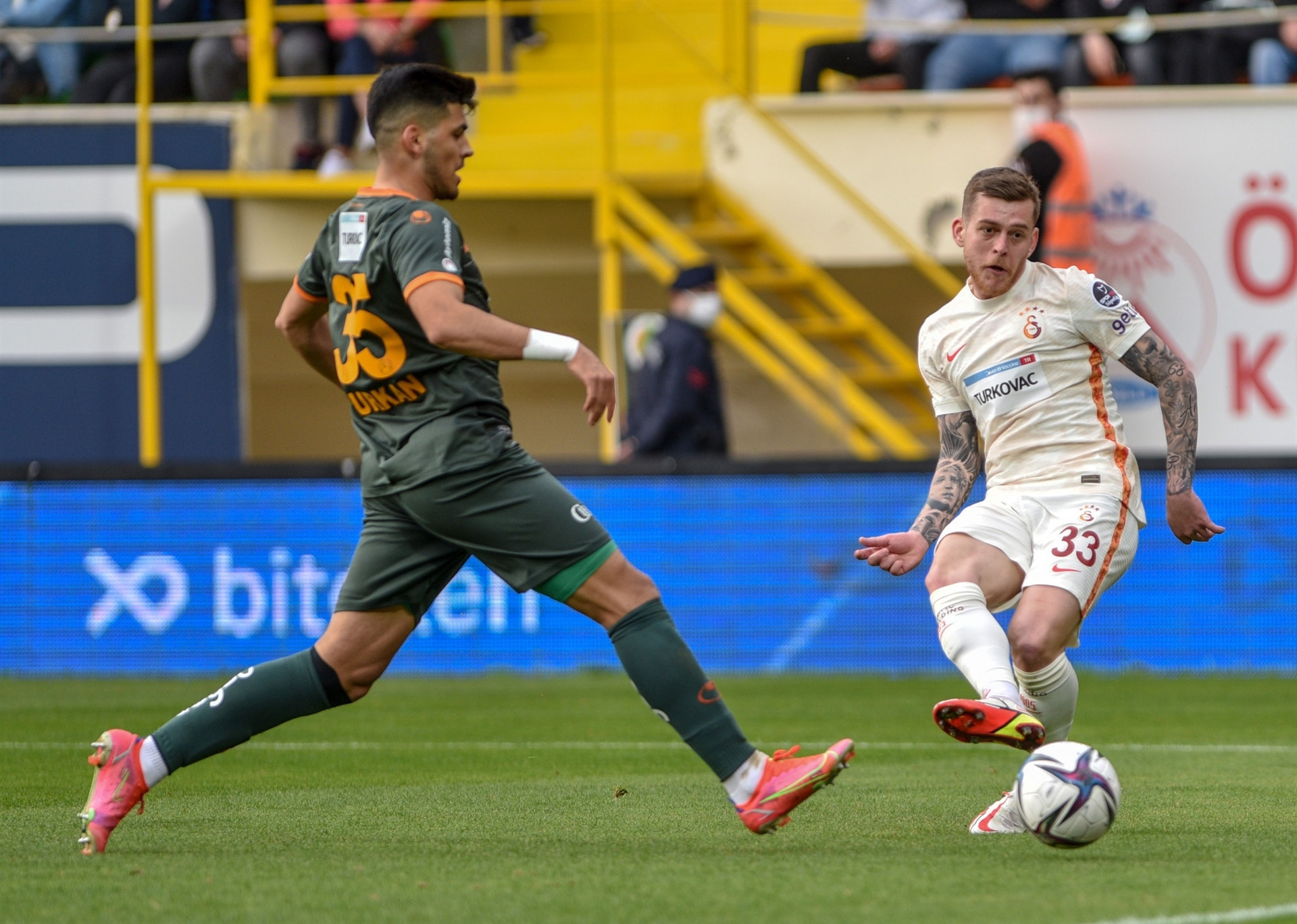 Alanyaspor - Galatasaray maçından öne çıkan fotoğraflar