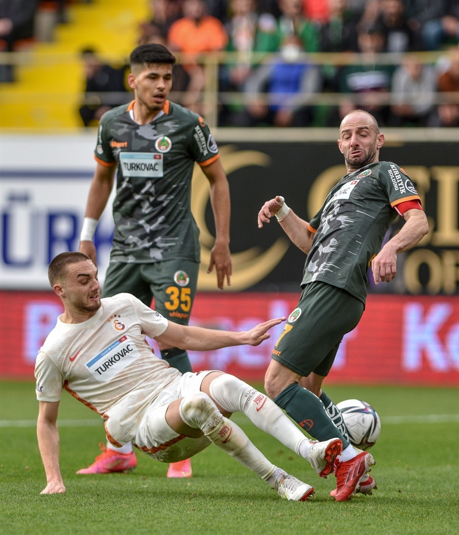 Alanyaspor - Galatasaray maçından öne çıkan fotoğraflar