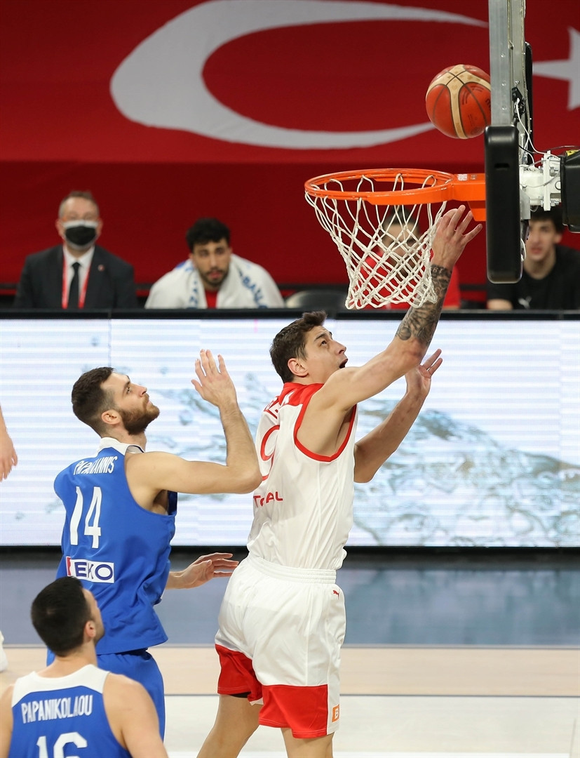Türkiye - Yunanistan maçından öne çıkan fotoğraflar