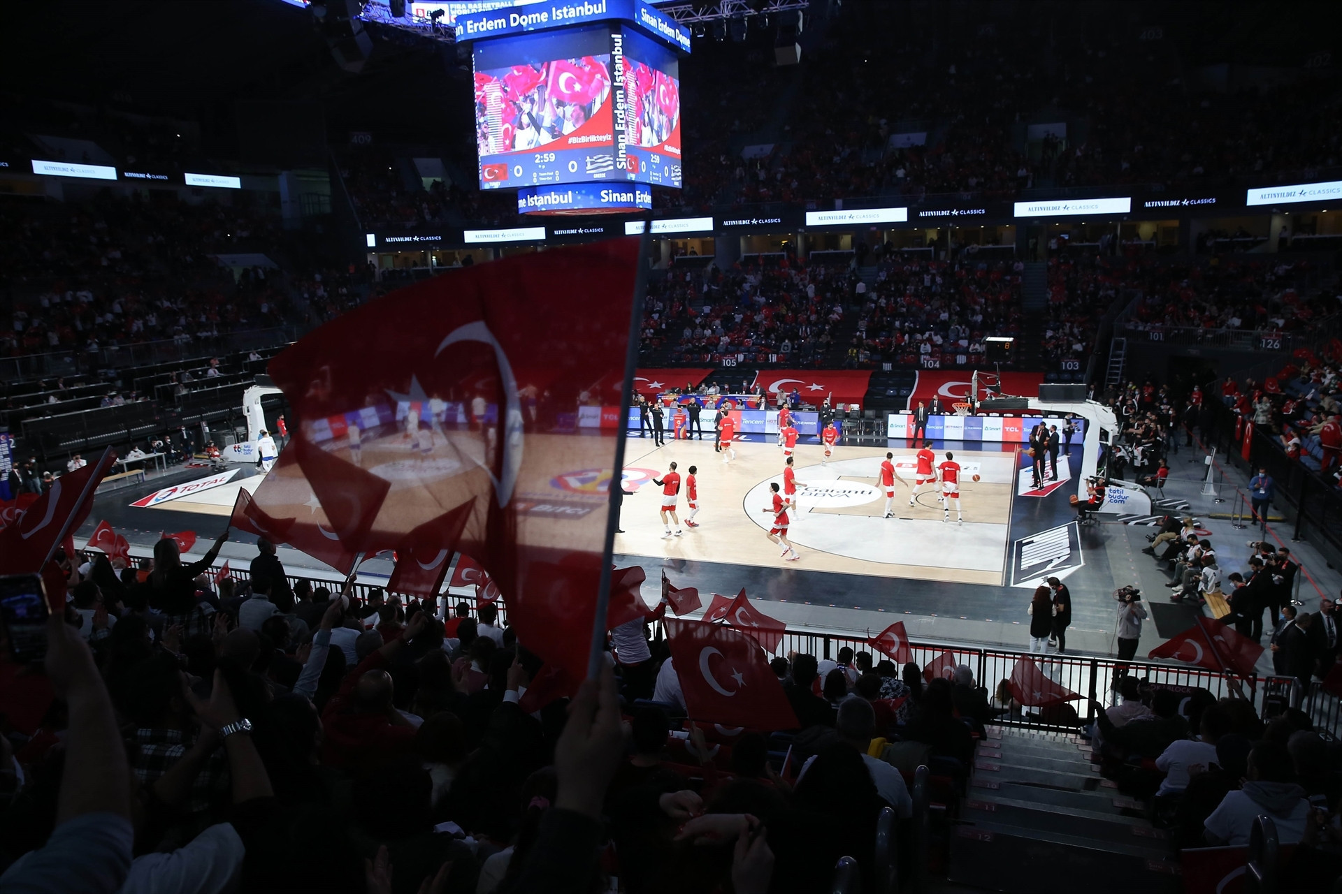 Türkiye - Yunanistan maçından öne çıkan fotoğraflar