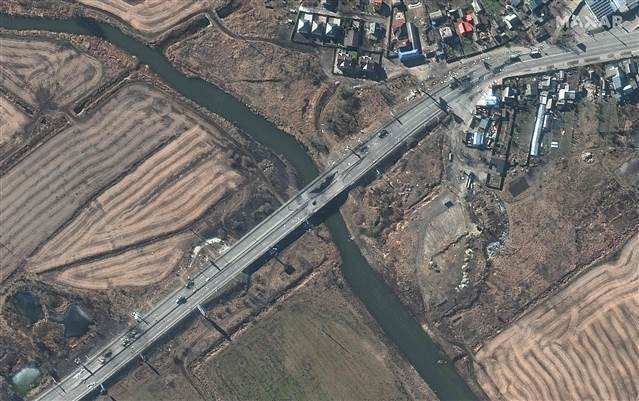 Son dakika... Rusya-Ukrayna savaşında kritik uydu görüntüleri Rus ordusu yaklaştı