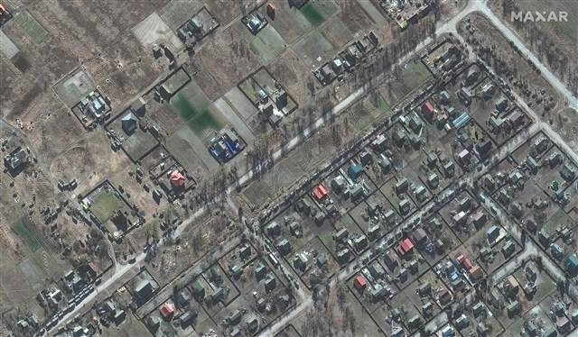 Son dakika... Rusya-Ukrayna savaşında kritik uydu görüntüleri Rus ordusu yaklaştı