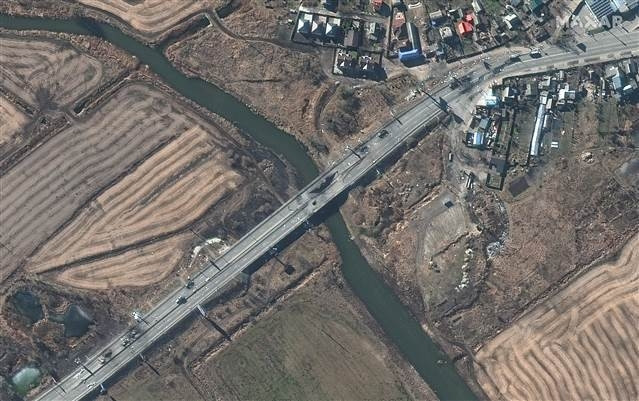 Son dakika... Rusya-Ukrayna savaşında kritik uydu görüntüleri Rus ordusu yaklaştı