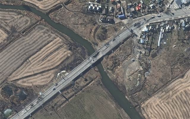 Son dakika... Rusya-Ukrayna savaşında kritik uydu görüntüleri Rus ordusu yaklaştı