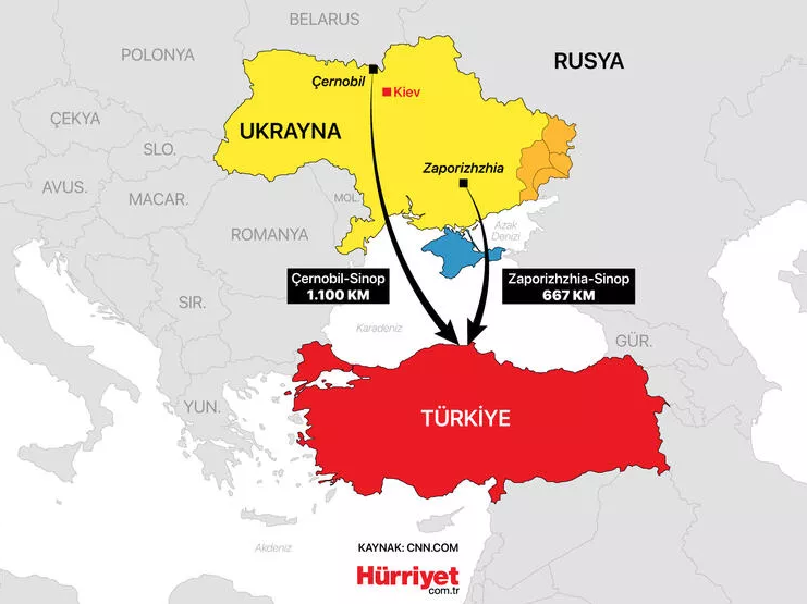 Zaporijya Nükleer Santrali nerede Nükleer santral nedir İşte Zaporijya Nükleer Santrali haritadaki konumu Zaporijya Nükleer Santrali nerede Nükleer santral nedir İşte Zaporijya Nükleer Santrali haritadaki konumu
