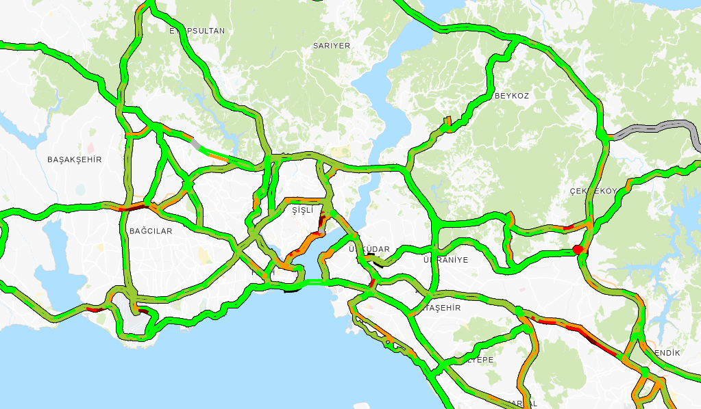 İSTANBUL TRAFİK YOĞUNLUĞU