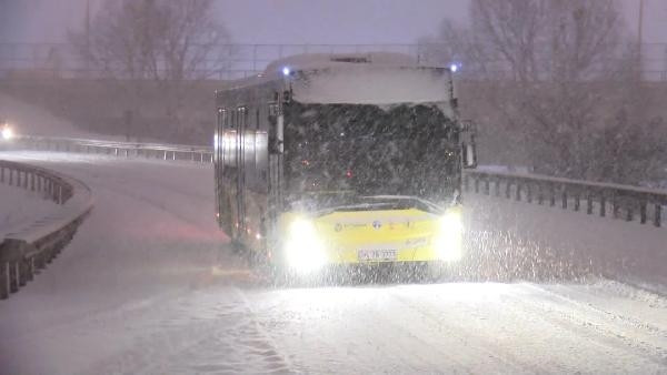 İstanbuldan kar manzaraları
