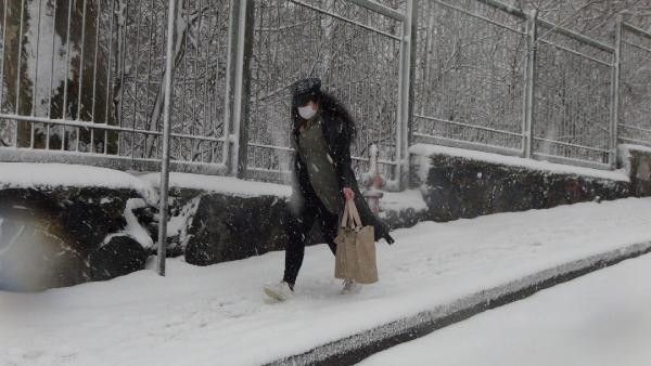 İstanbuldan kar manzaraları