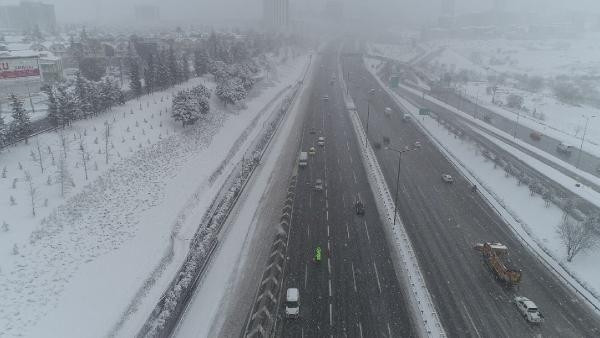 İstanbuldan kar manzaraları