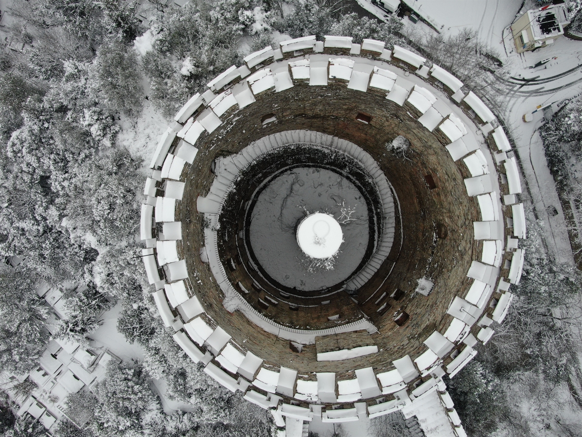 İstanbuldan kar manzaraları