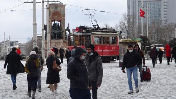 İstanbulda kar yağışı başladı